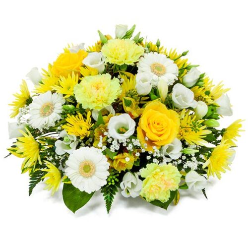Yellow and White Posy