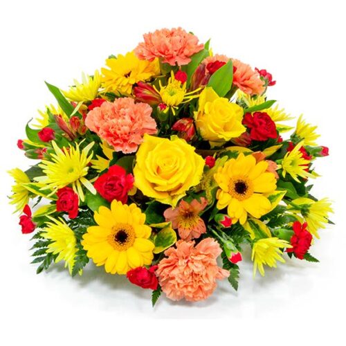 Yellow, Orange and Red Posy