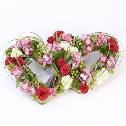 Double Mixed Heart Tribute