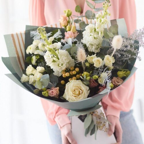 Winter Wonderland Hand tied